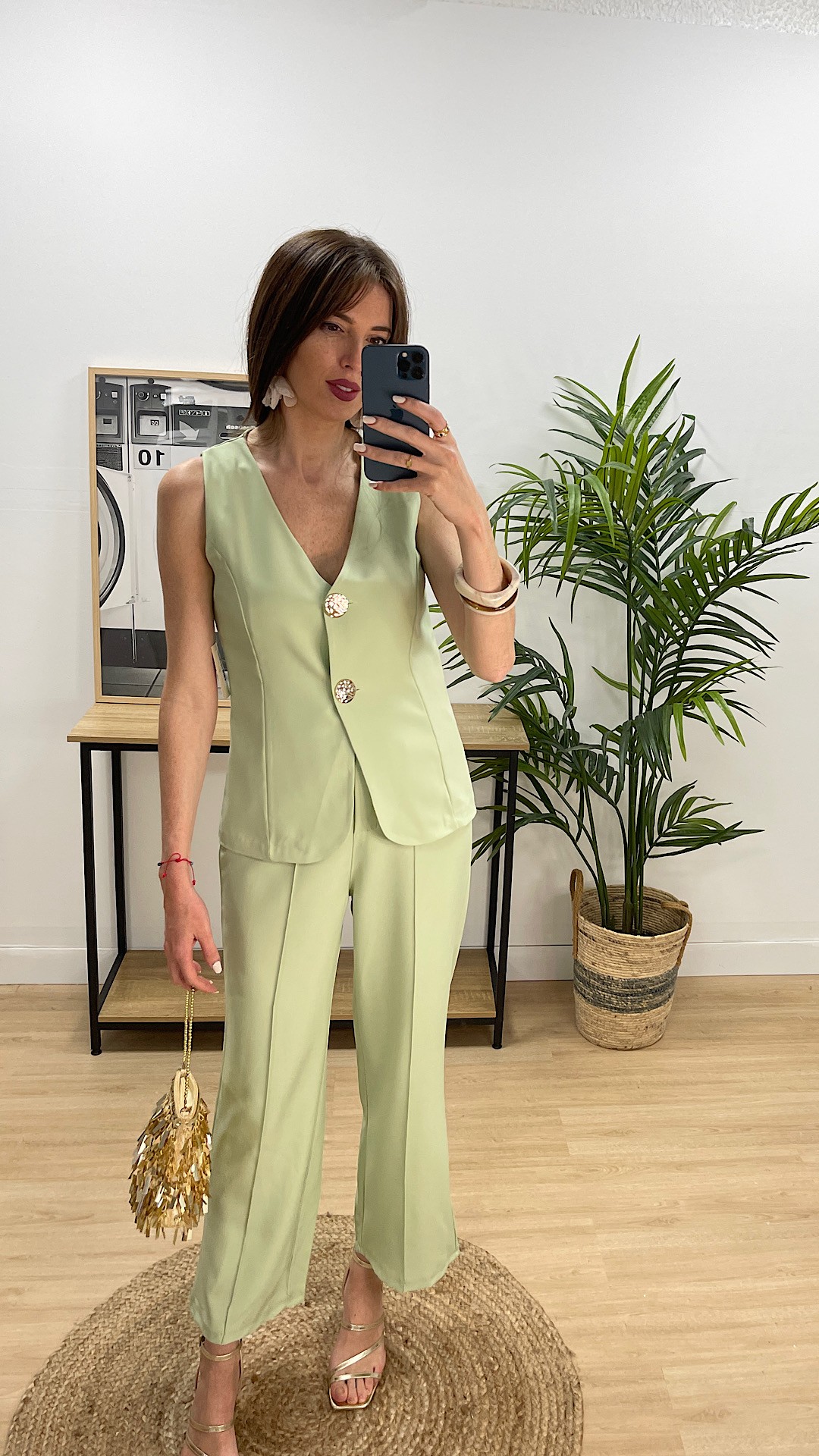 Conjunto Chaleco y Pantalón Emily - Imagen 2