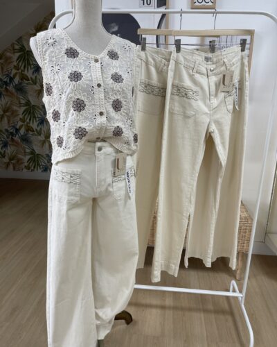 Jeans Étnico Wide Leg