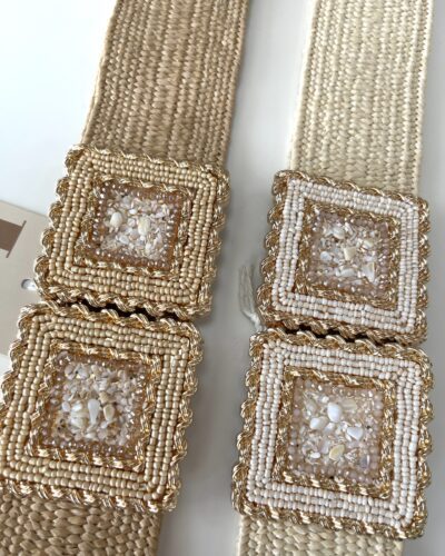 Cinturón Hebilla Piedra