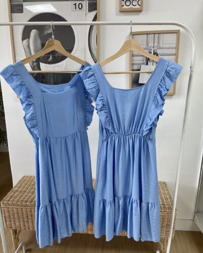 Vestido Corto Turquesa