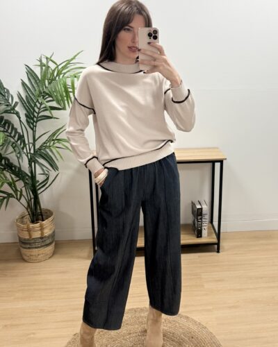 Jersey Cuello Ovalado