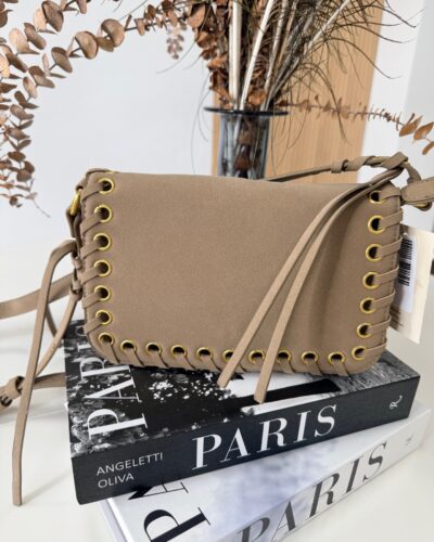 Bolso Caqui Trenzado