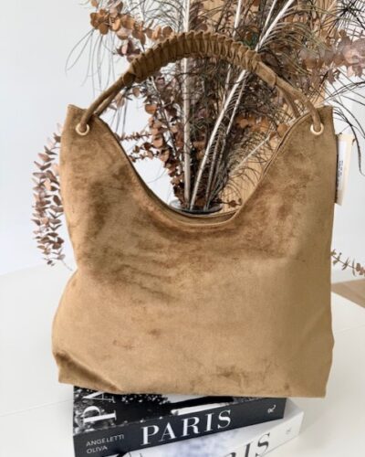 Bolso Ante Taupe